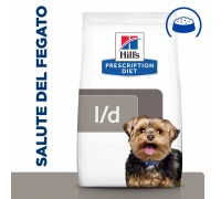 Hill's PRESCRIPTION DIET l/d alimento per cani original per la salute epatica da 10 kg